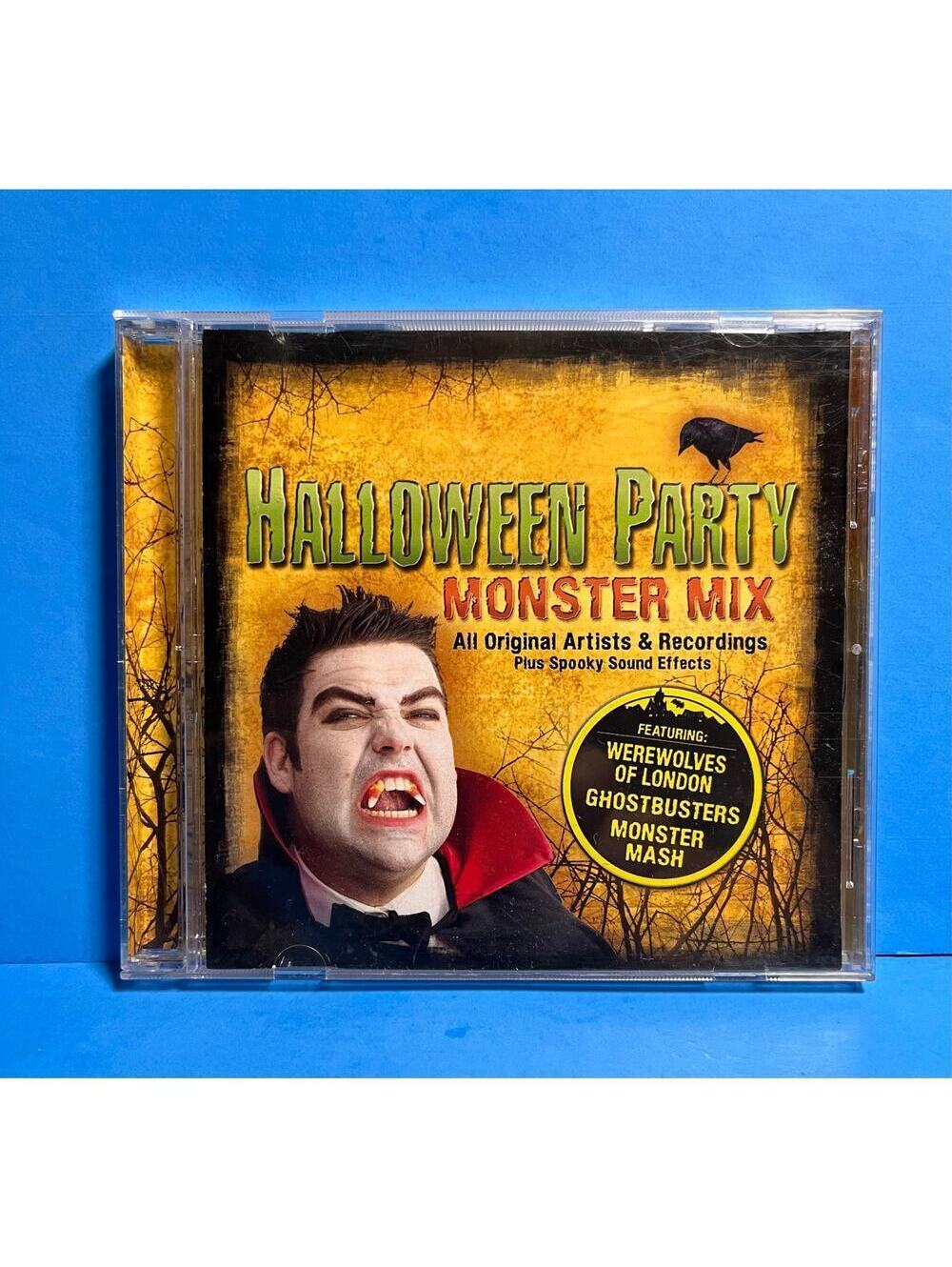 Halloween Party Monster Mix CD 2008 Ghostbusters Monster Mash Sound Effects